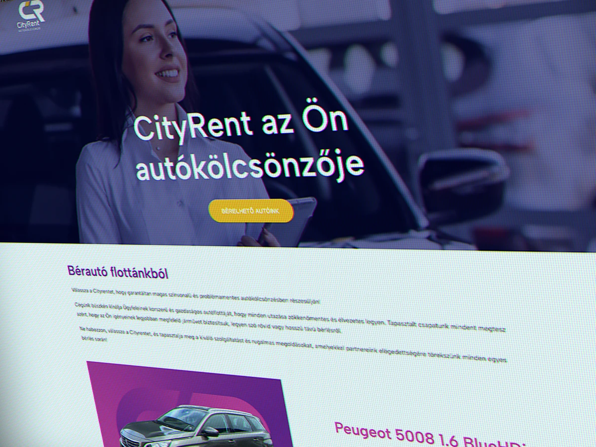 CityRent Autókölcsönző